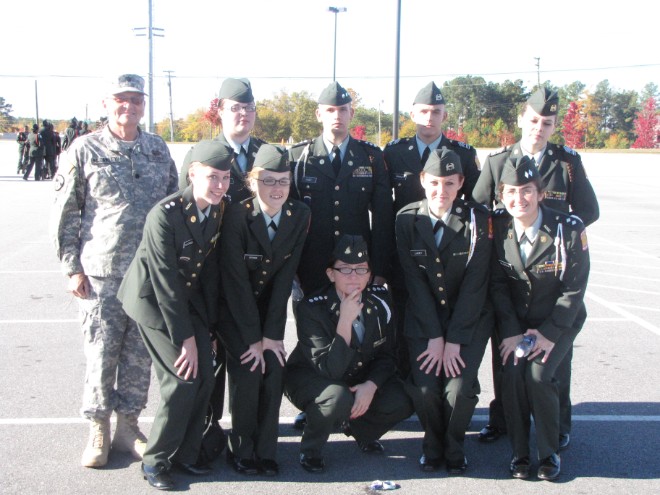Chesnee High School Drill Team